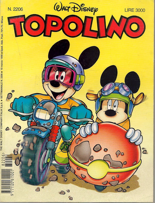 TOPOLINO N. 2206 - 10 MARZO 1998