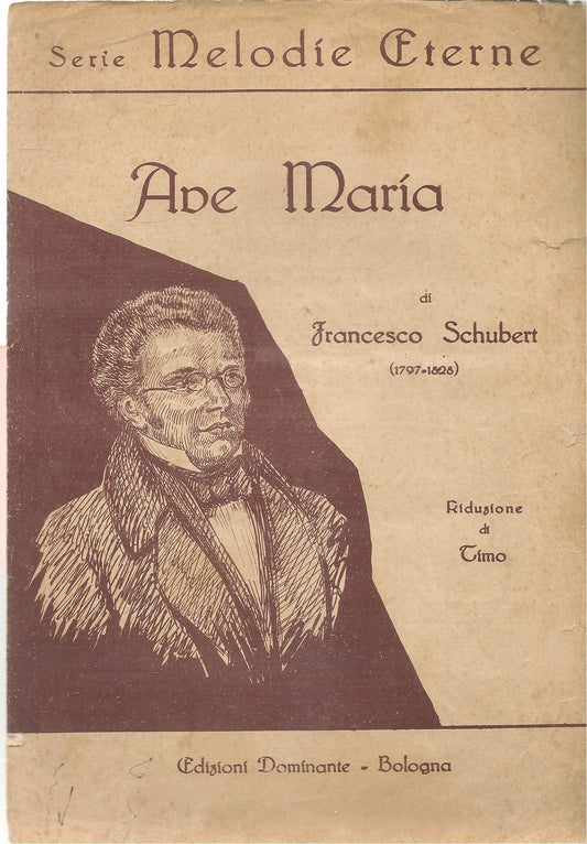AVE MARIA - SCHUBERT - camandolino fisarmonica - SPARTITO-SHEET MUSIC