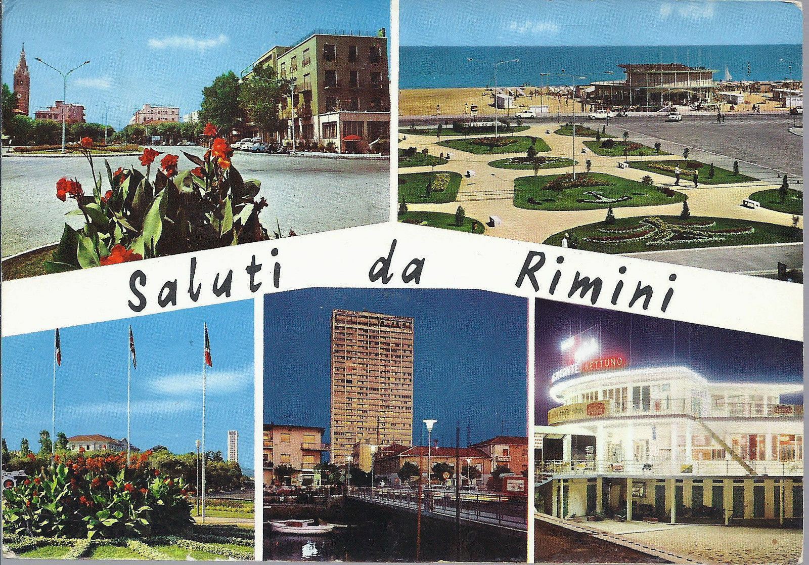 RIMINI - SALUTI - 5 VEDUTE - VSD