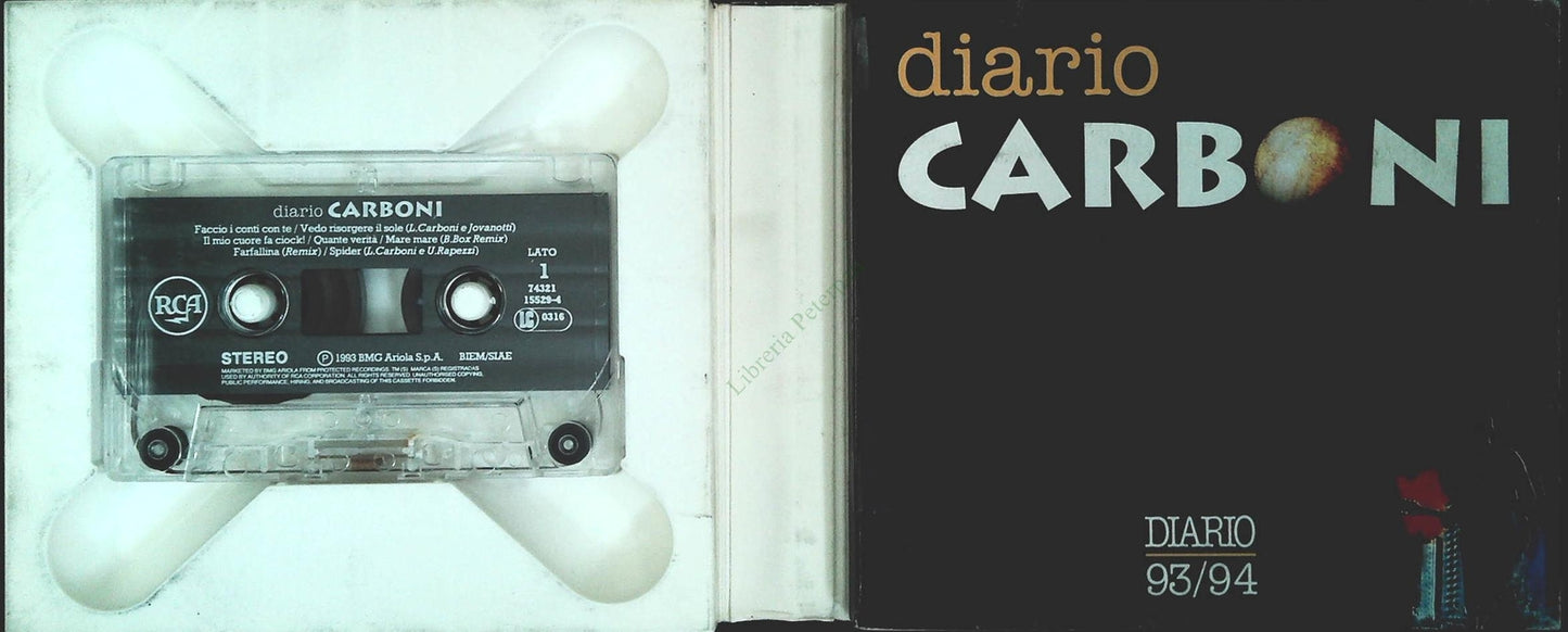 LUCA CARBONI - DIARIO 93/94 - MUSICASSETTA