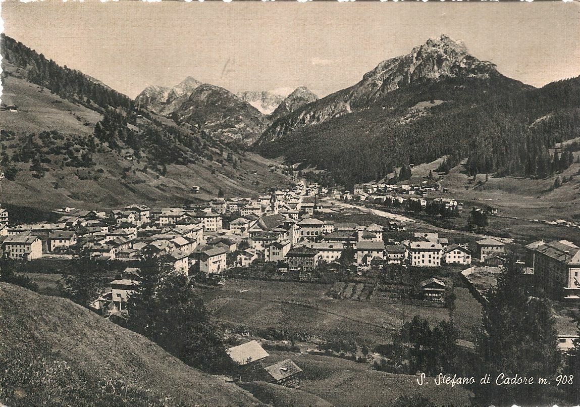 SANTO STEFANO DI CADORE - PANORAMA - V1959