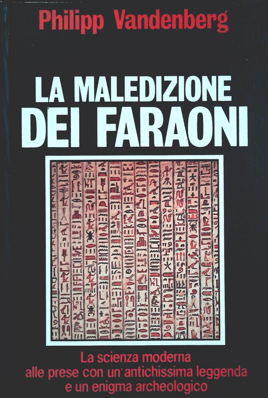 LA MALEDIZIONE DEI FARAONI - PHILIPP VANDERBERRG - CDE 1981