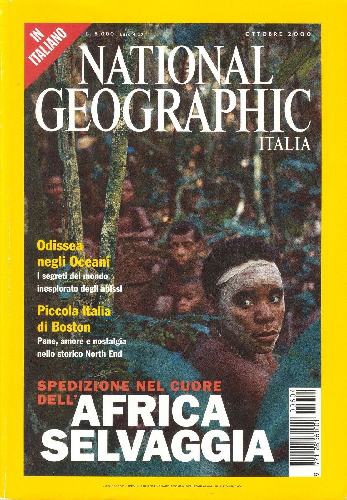 NATIONAL GEOGRAPHIC ITALIA - OTTOBRE 2000