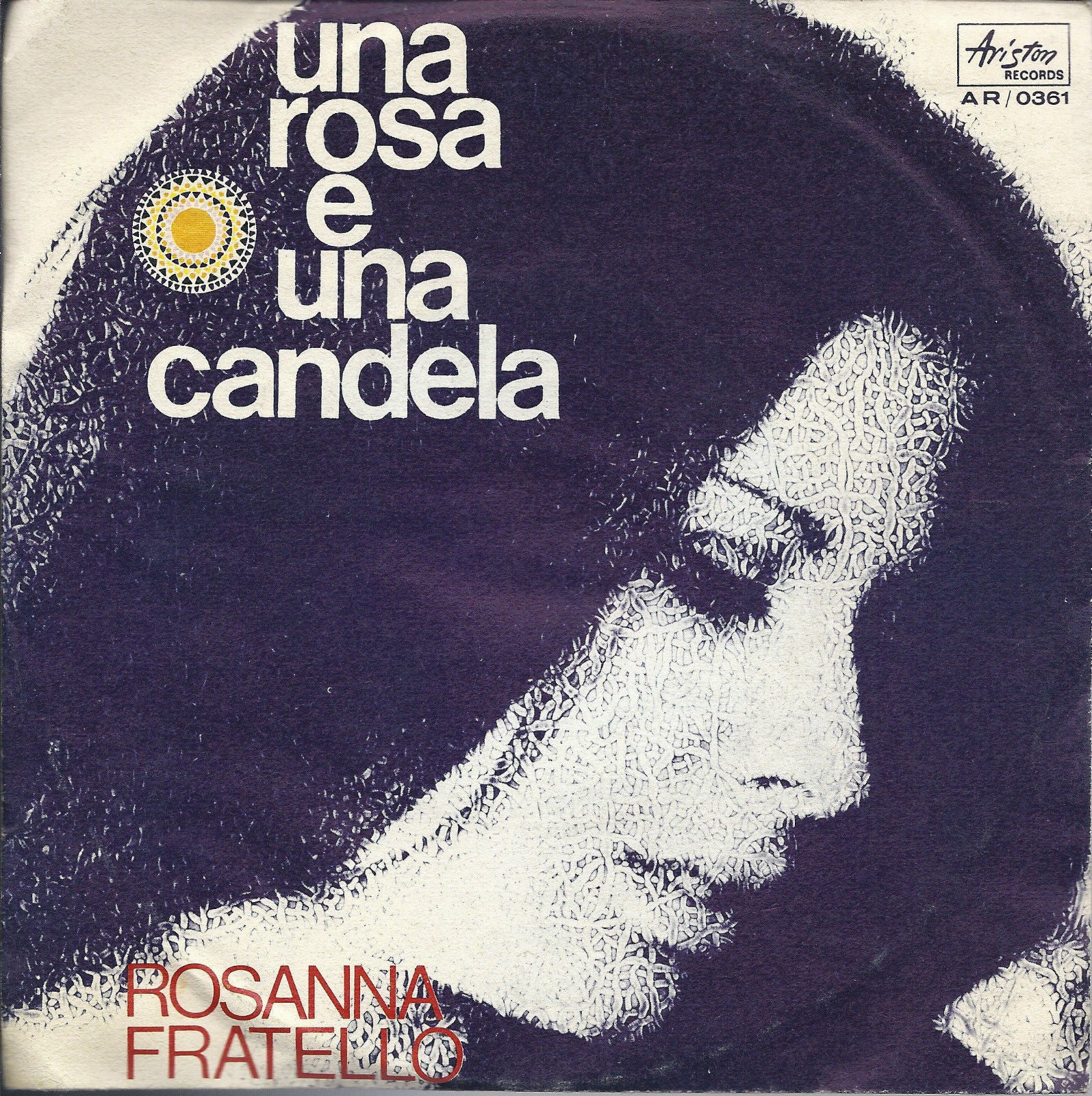UNA ROSA E UNA CANDELA - IO NON SO DIRTI ADDIO # ROSANNA FRATELLO