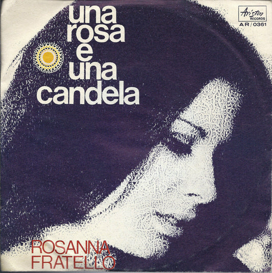 UNA ROSA E UNA CANDELA - IO NON SO DIRTI ADDIO # ROSANNA FRATELLO