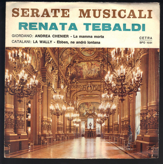 SERATE MUSICALI - ANDREA CHENIER , LA WALLY # RENATA TEBALDI