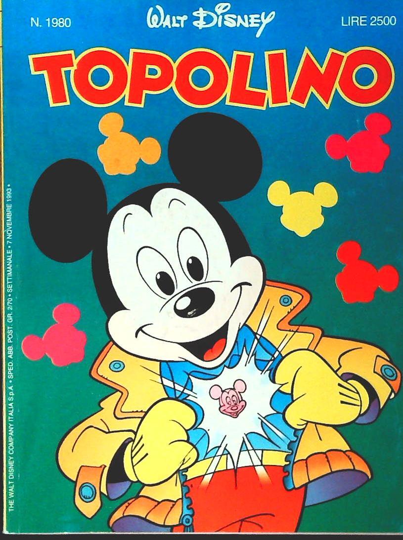 TOPOLINO N. 1980 - 7 NOVEMBRE 1993