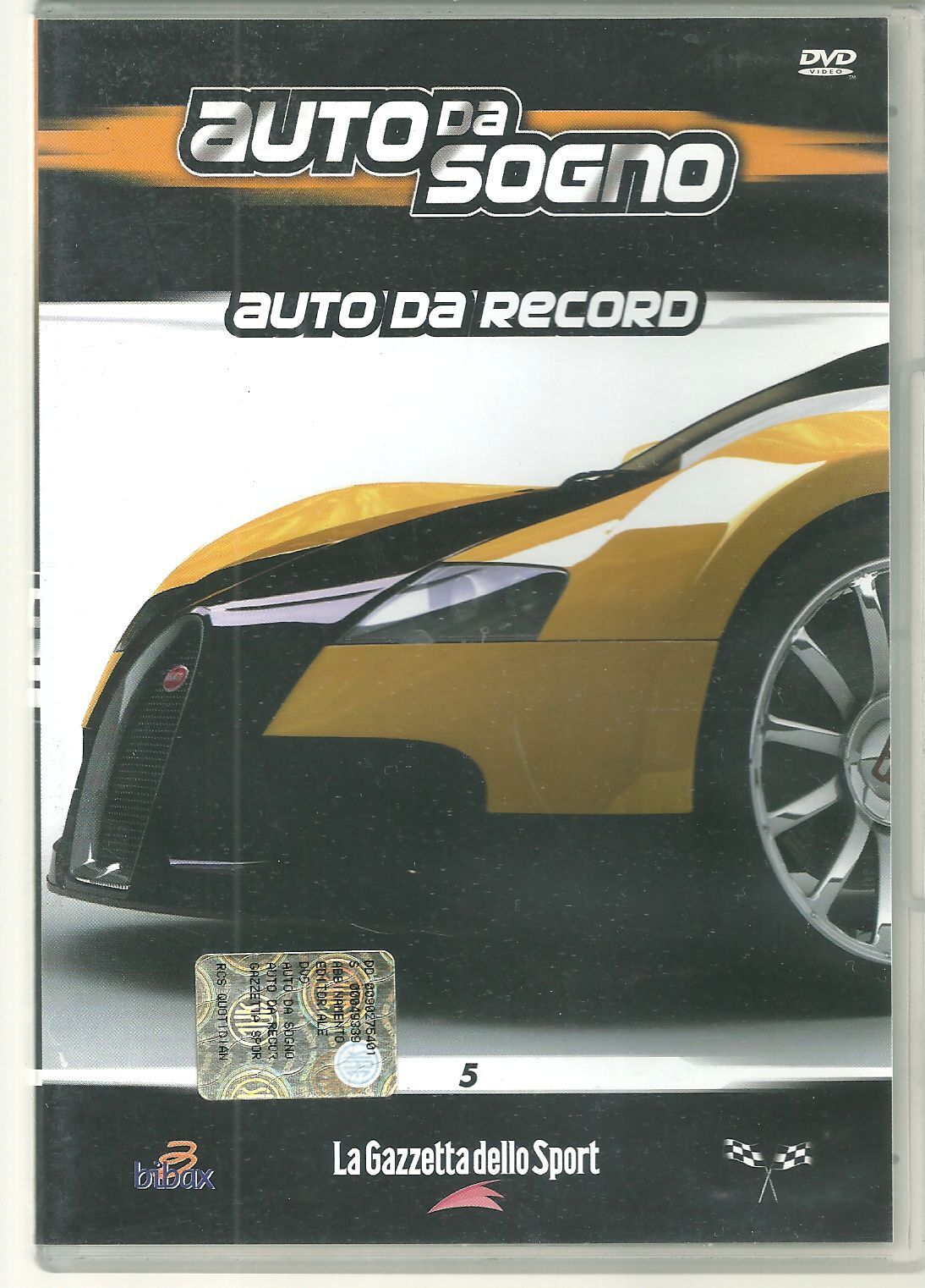 AUTO DA SOGNO N.5 - DVD
