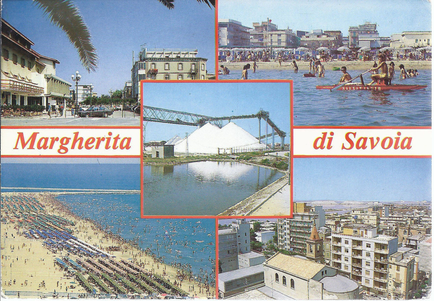 MARGHERITA DI SAVOIA - 5 VEDUTE - V1988