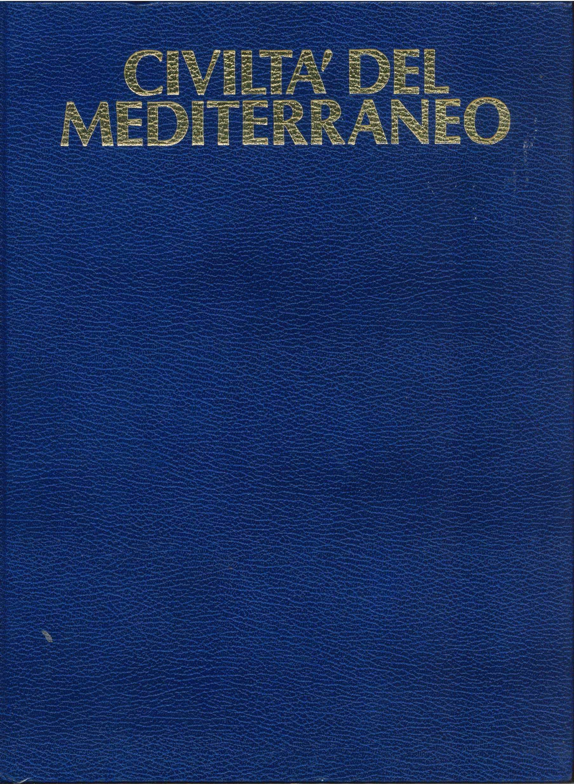 CIVILTA'DEL MEDITERRANEO CHI SIAMO COME ERAVAMO IL FASCINO DELLE NOSTRE ORIGINI