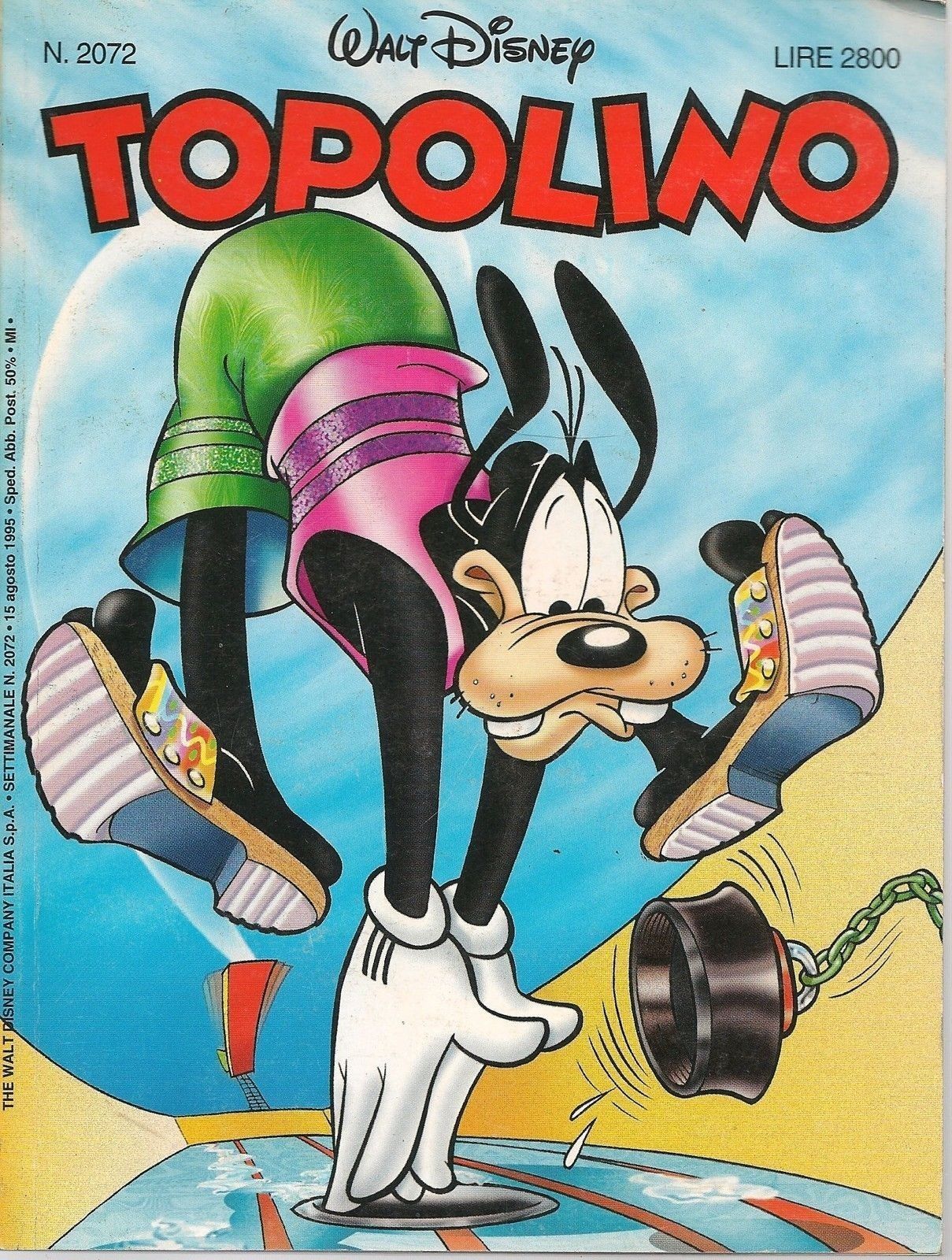 TOPOLINO N° 2072 - 15 AGOSTO 1995