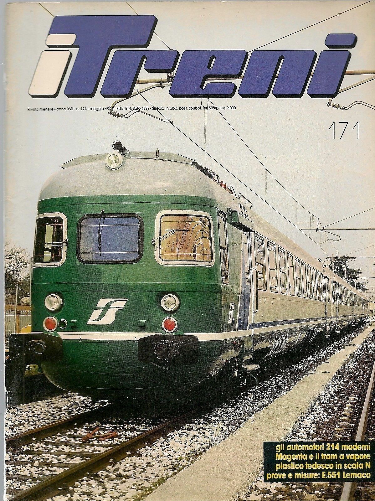 I TRENI N. 171 - MAGGIO 1996