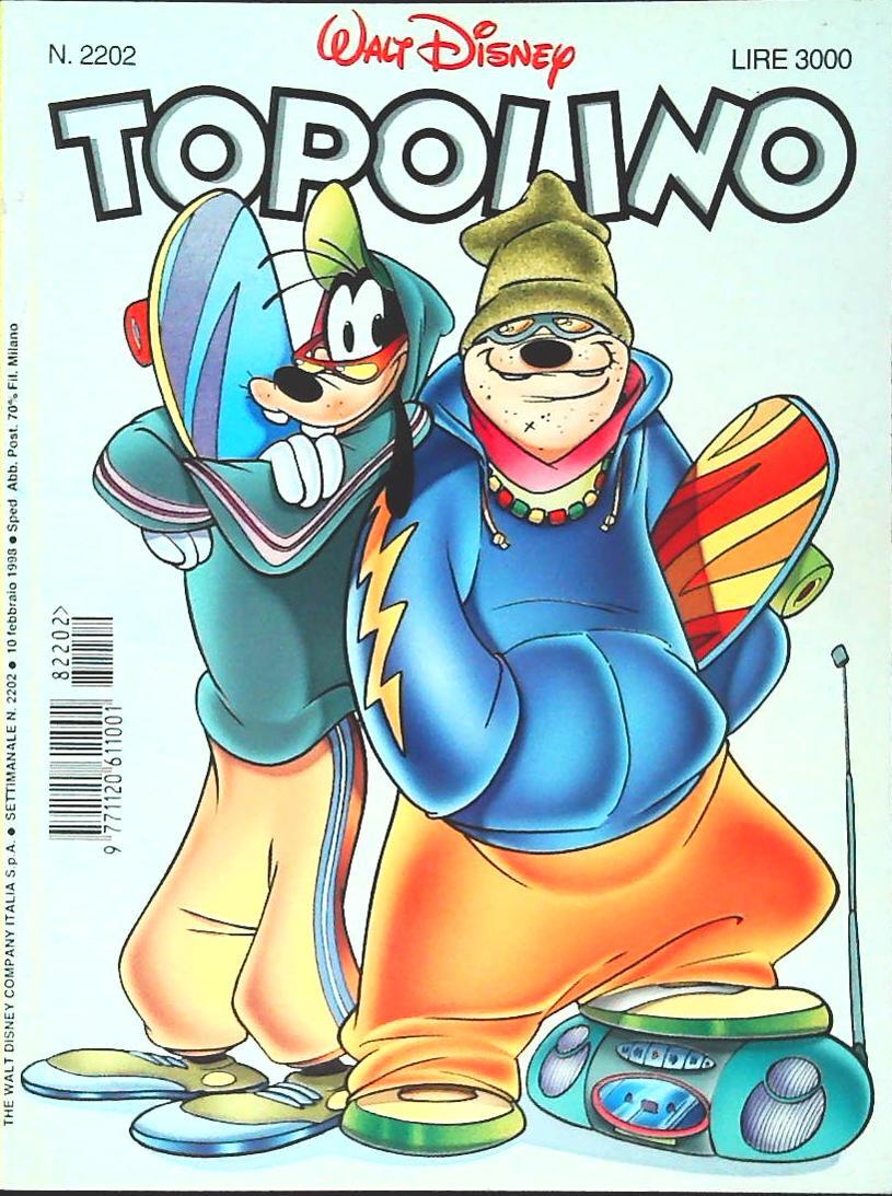 TOPOLINO N. 2202 - 10 FEBBRAIO 1998