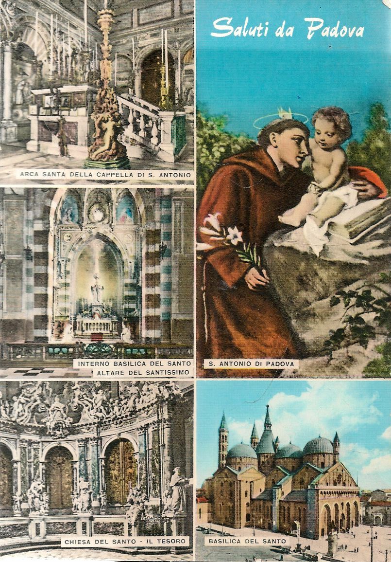 SALUTI DA PADOVA - CINQUE RIQUADRI - V