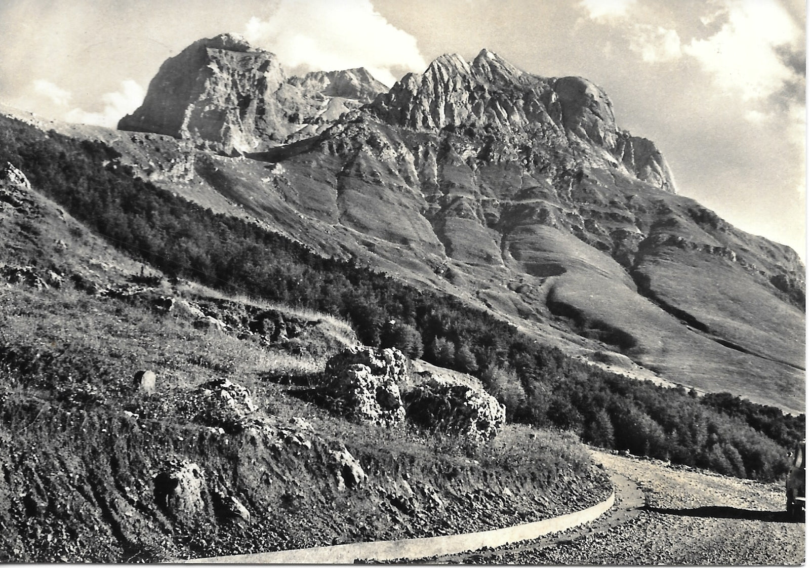 PIETRACAMELA - GRAN SASSO D'ITALIA - VERSNTE NORD - V1958