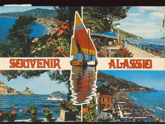 ALASSIO - 4 VEDUTE V1983