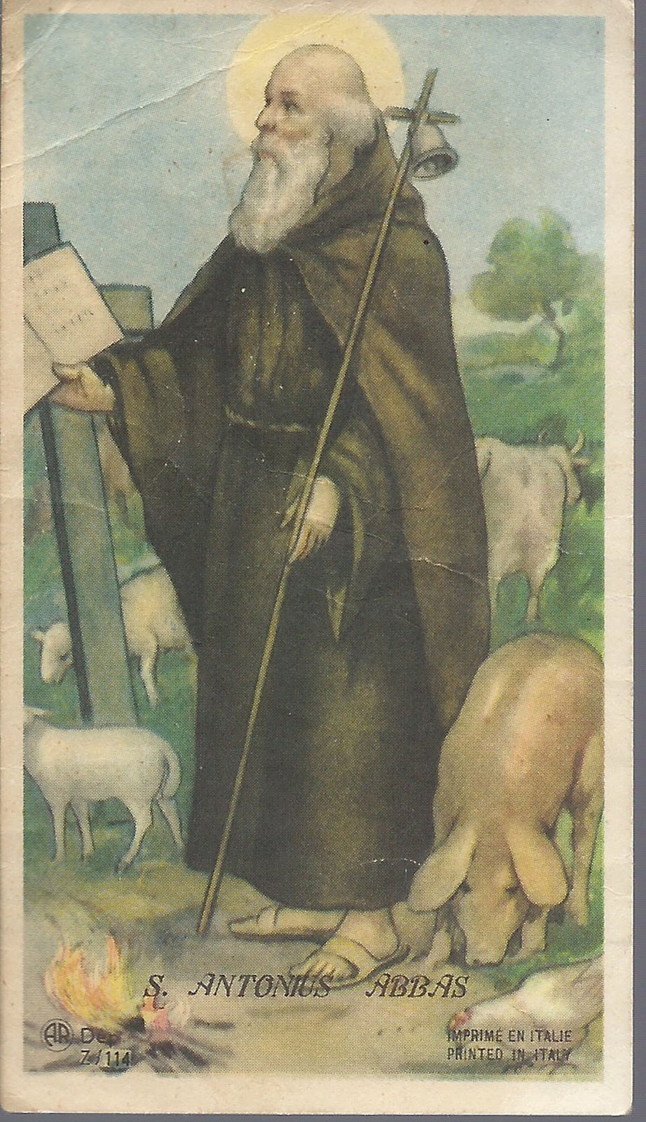 S. ANTONIUS ABBAS - SANTINO - AS015-230 - Ed. AR