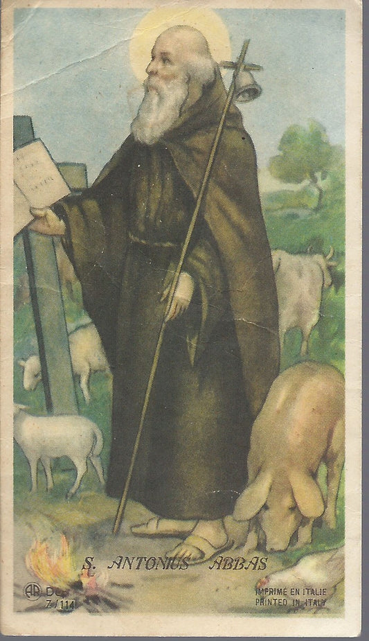 S. ANTONIUS ABBAS - SANTINO - AS015-230 - Ed. AR