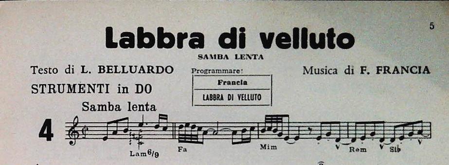 NANDO FRANCIA  IL SUO FOLKLORE- 12 BRANI - SPARTITO-SHEET MUSIC