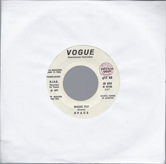 MAGIC FLY - MAGIC FLY # SPACE - Edizione per Juke Box