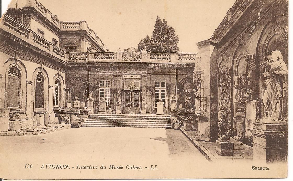 AVIGNONE/AVIGNON - INTERIEUR DU MUSEE CALVET - V IN BUSTA