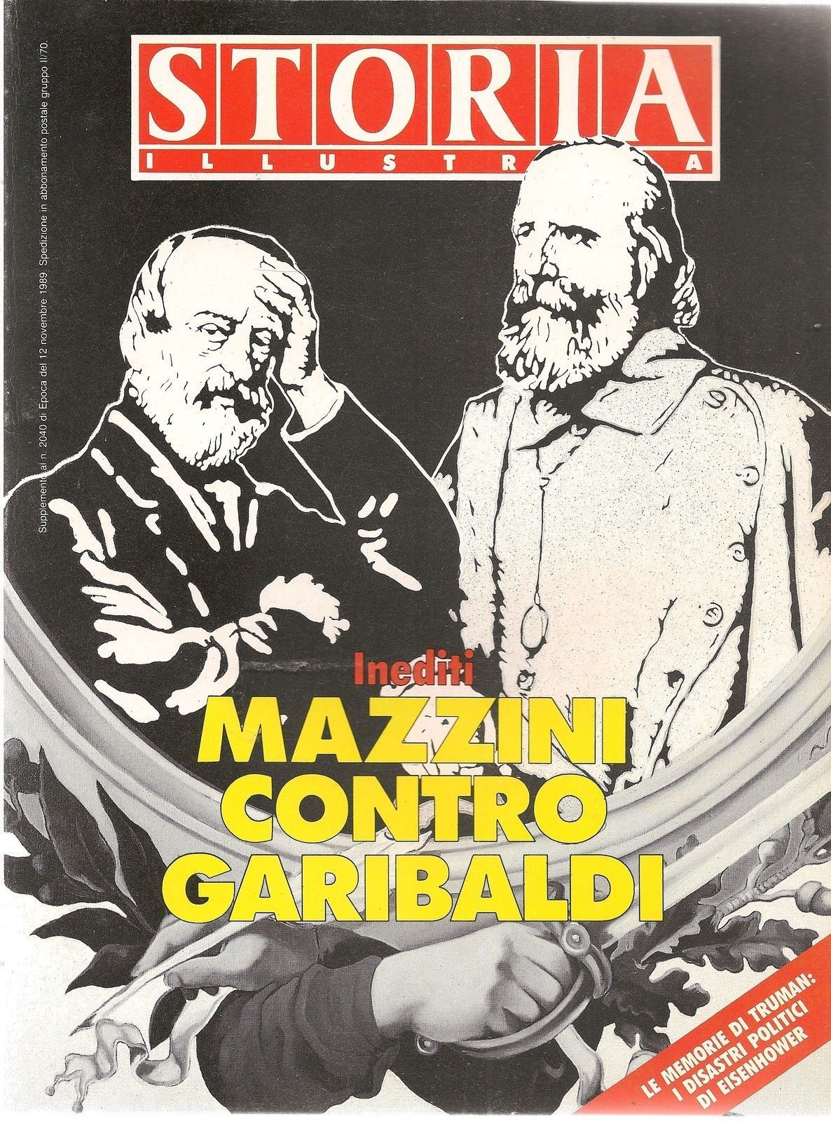 STORIA ILLUSTRATA - NOVEMBRE 1989 - Suppl.  EPOCA n° 2040 - 12 nov 1989