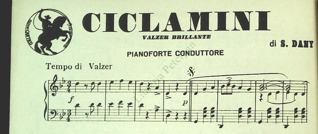 GAI CAMPAGNOLI - DUE BRANI - SPARTITO-SHEET MUSIC