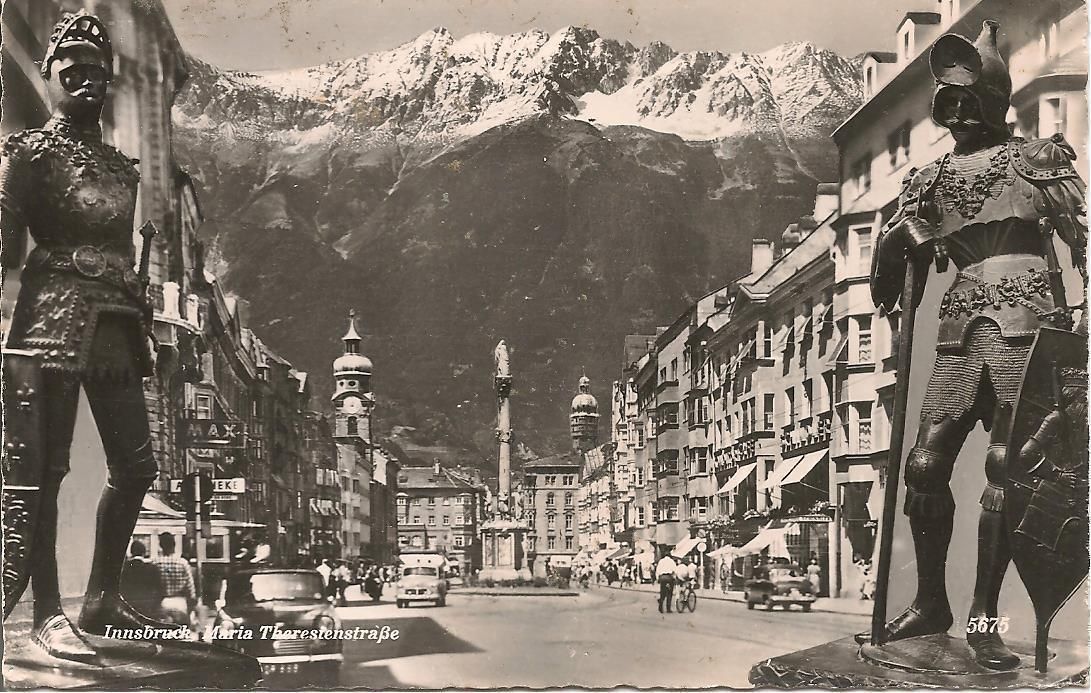 INNSBRUCK - MARIA THERESIENSTRASSE - V1955