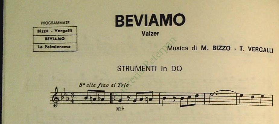 LISCI - RACCOLTA NOVE BRANI - SPARTITO-SHEET MUSIC