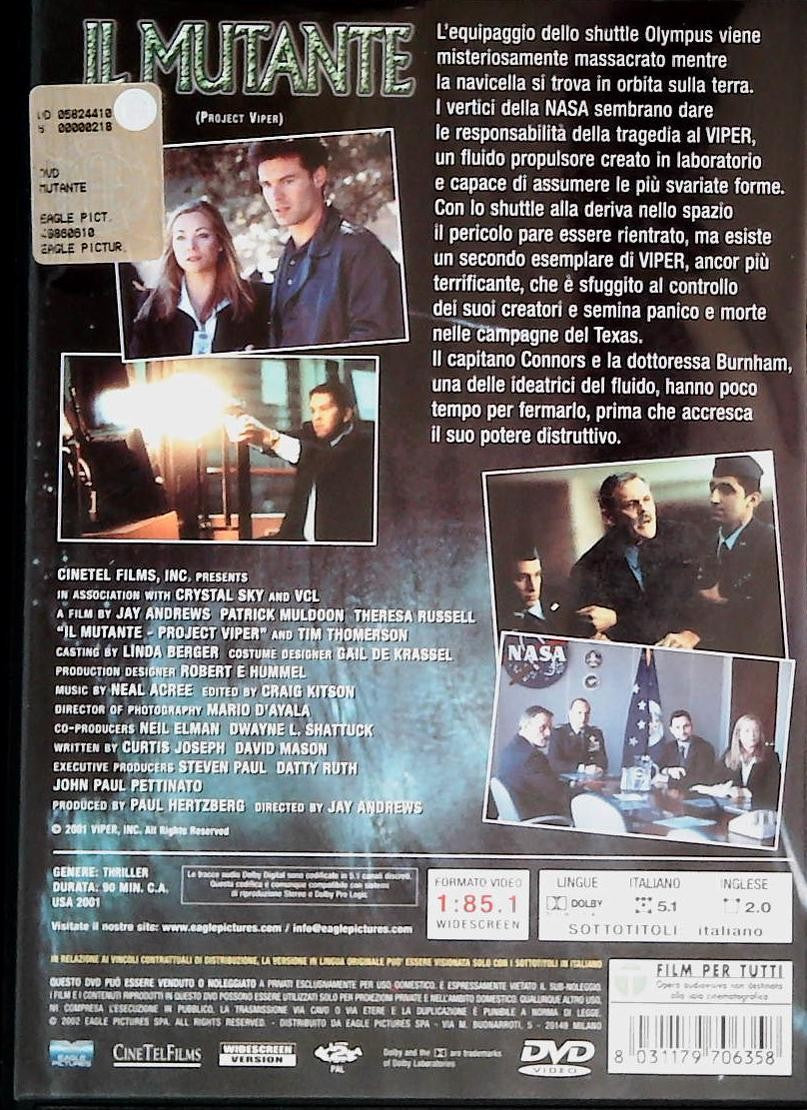 IL MUTANTE - DVD