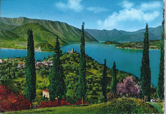 LAGO DI COMO - IL CENTRO LAGO DAI CIPRESSI DI CASTEL VEZIO -