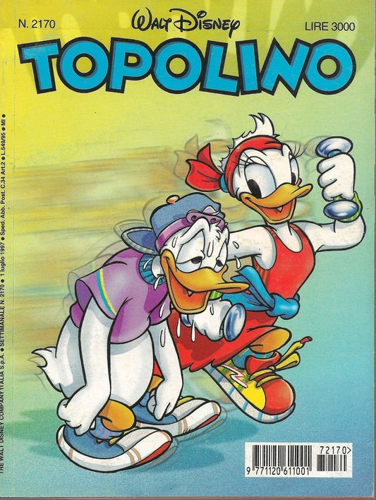 TOPOLINO N° 2170 - 1 LUGLIO 1997