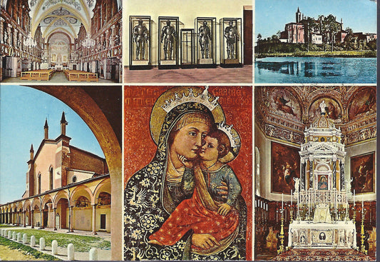 MANTOVA - SANTUARIO BEATA VERGINE DELLE GRAZIE - 6 VEDUTE - 