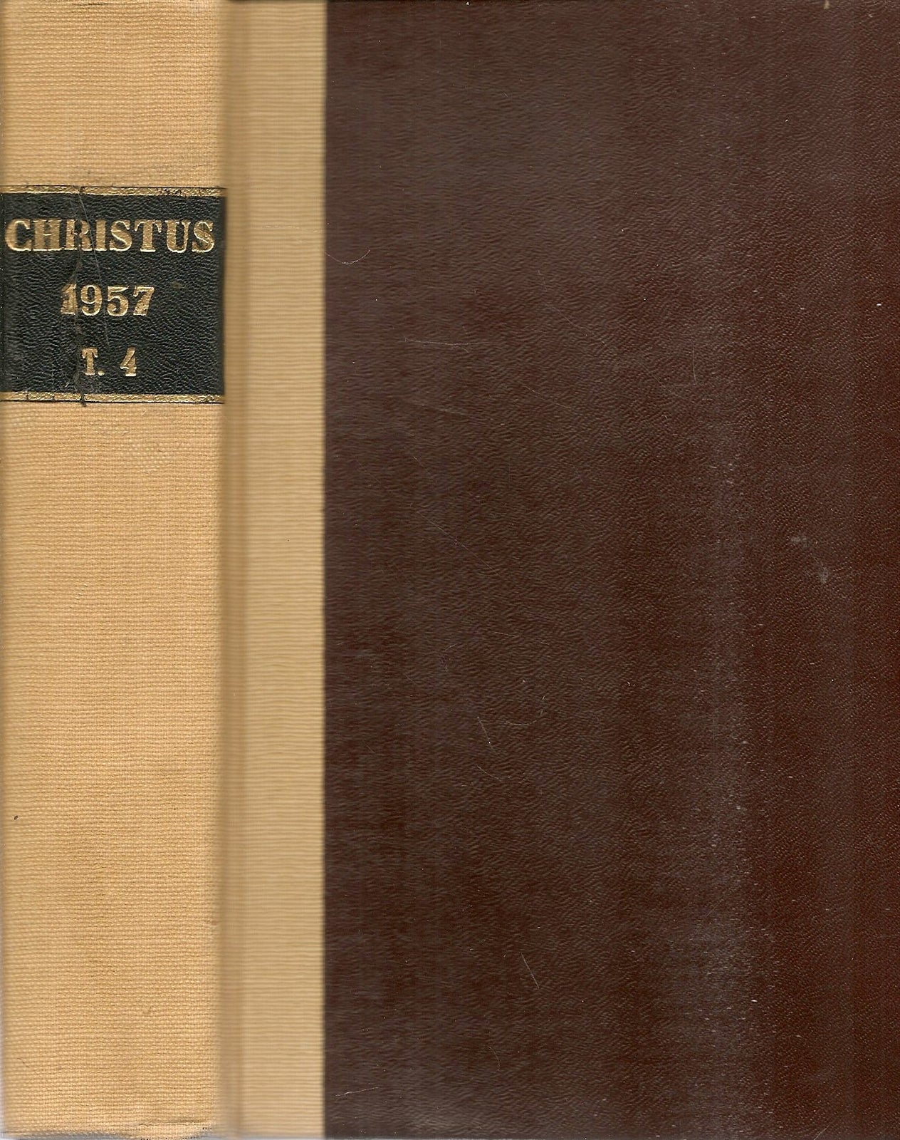 CHRISTUS  ANNE 1957 - AA.VV. - FRENCH TEXT