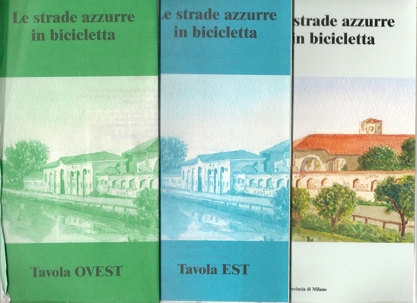 LE STRADE AZZURRE IN BICILETTA - PROVINCIA DI MILANO