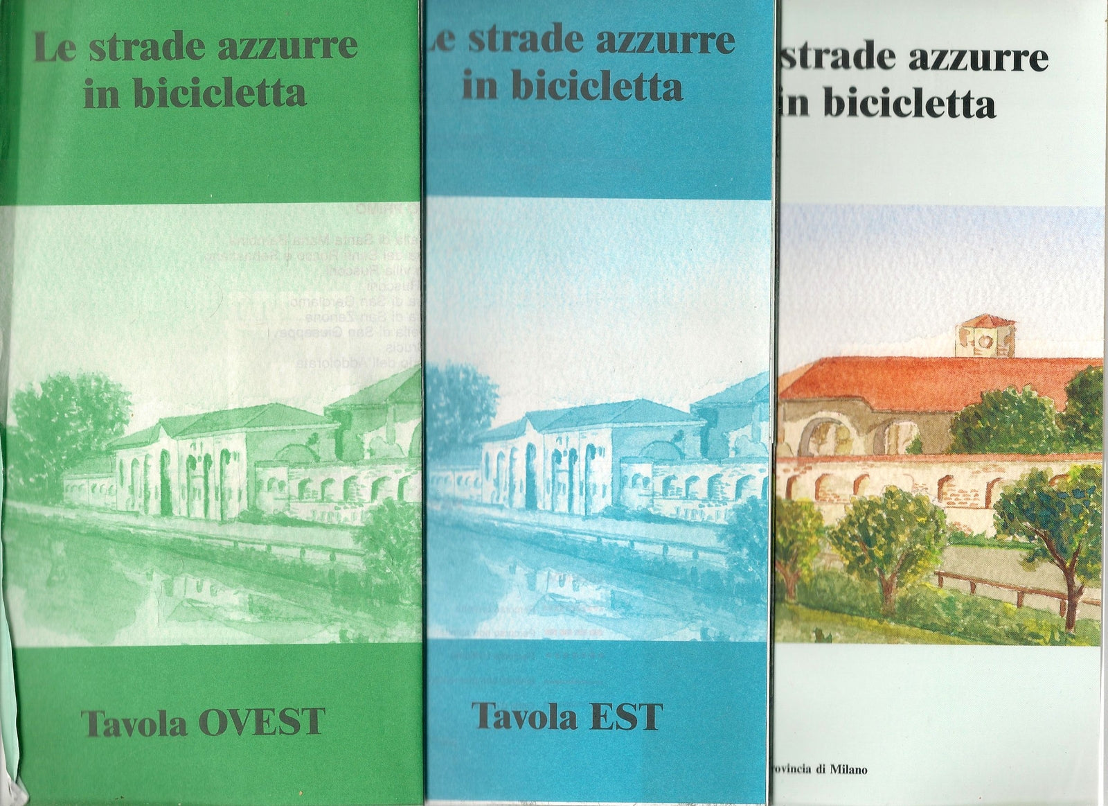 LE STRADE AZZURRE IN BICILETTA - PROVINCIA DI MILANO