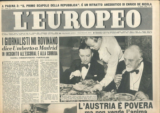 L'EUROPEO - ANO IV° - N 14 - 4 APRILE 1948