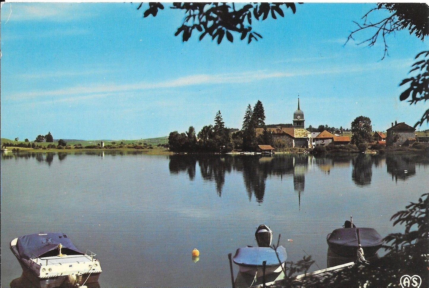 SAINT-LAURENT-EN-GRANDVAUX - LE LAC DE L'ABBAYE DE GRAN