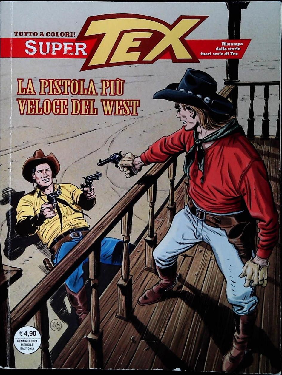 SUPERTEX N. 27 - LA PISTOLA PIU' VELOCE DEL WEST