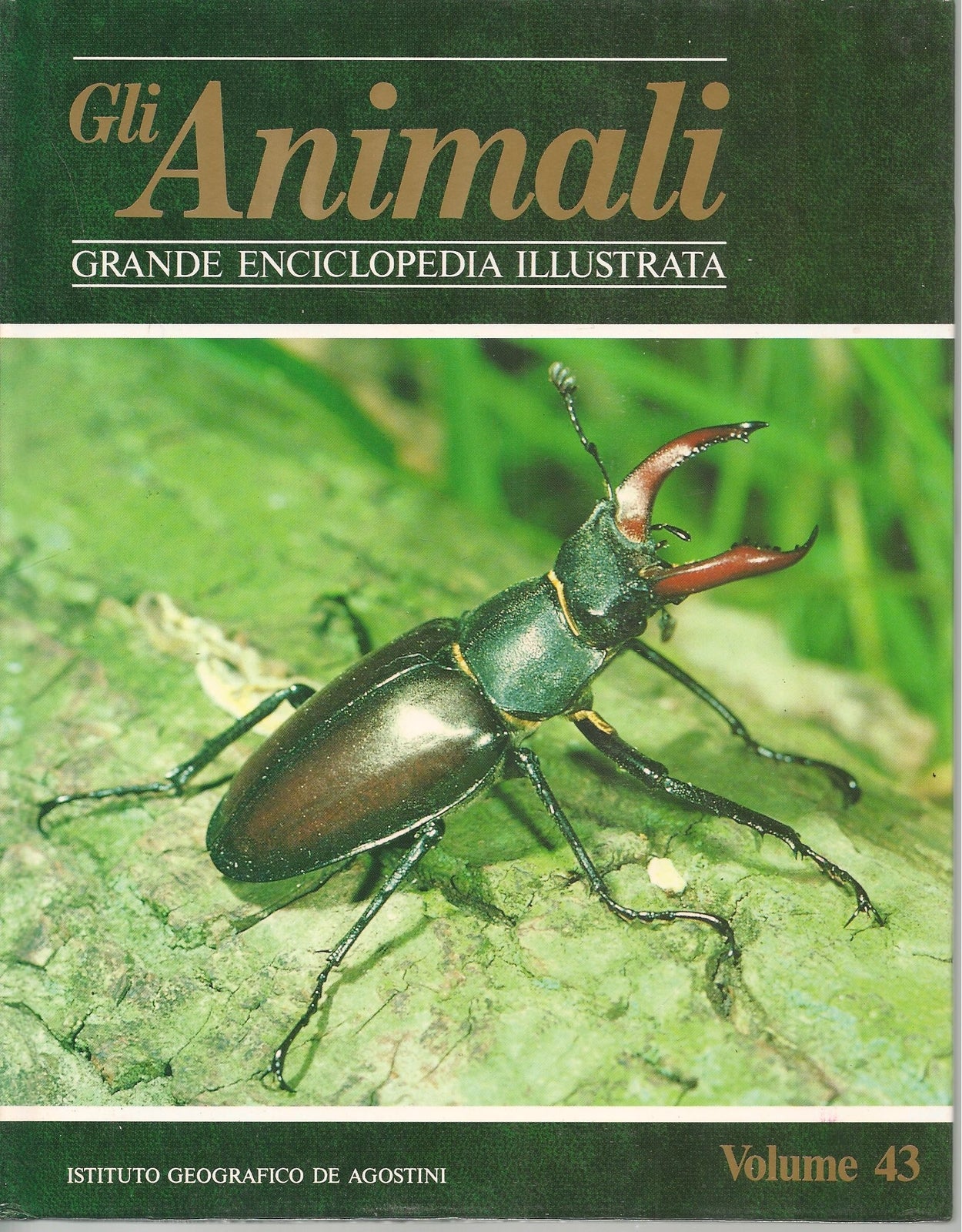 GLI ANIMALI - GRANDE ENCICLOPEDIA ILLUSTRATA - VOL. 43