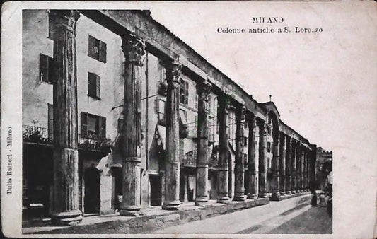 MILANO - COLONNE ANTICHE A SAN LORENZO - V1903