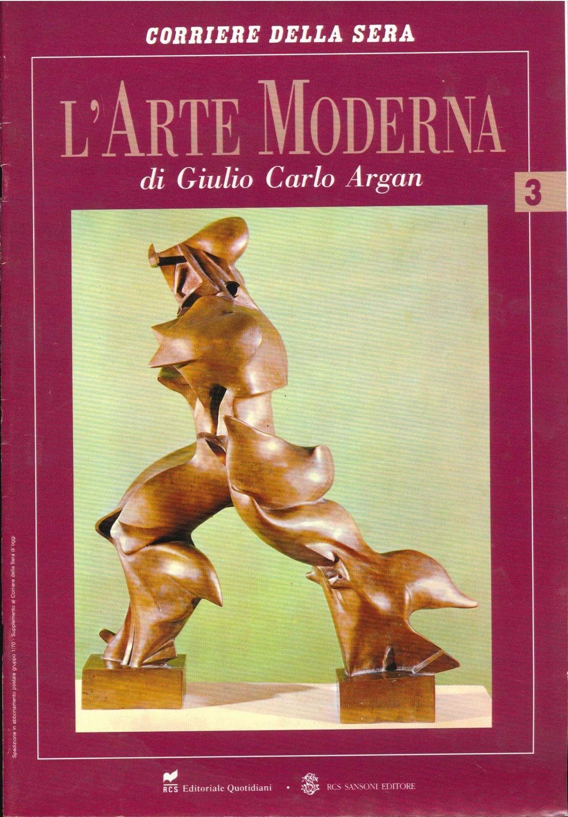 L'ARTE MODERNA N° 3 - GIULIO CARLO ARGAN