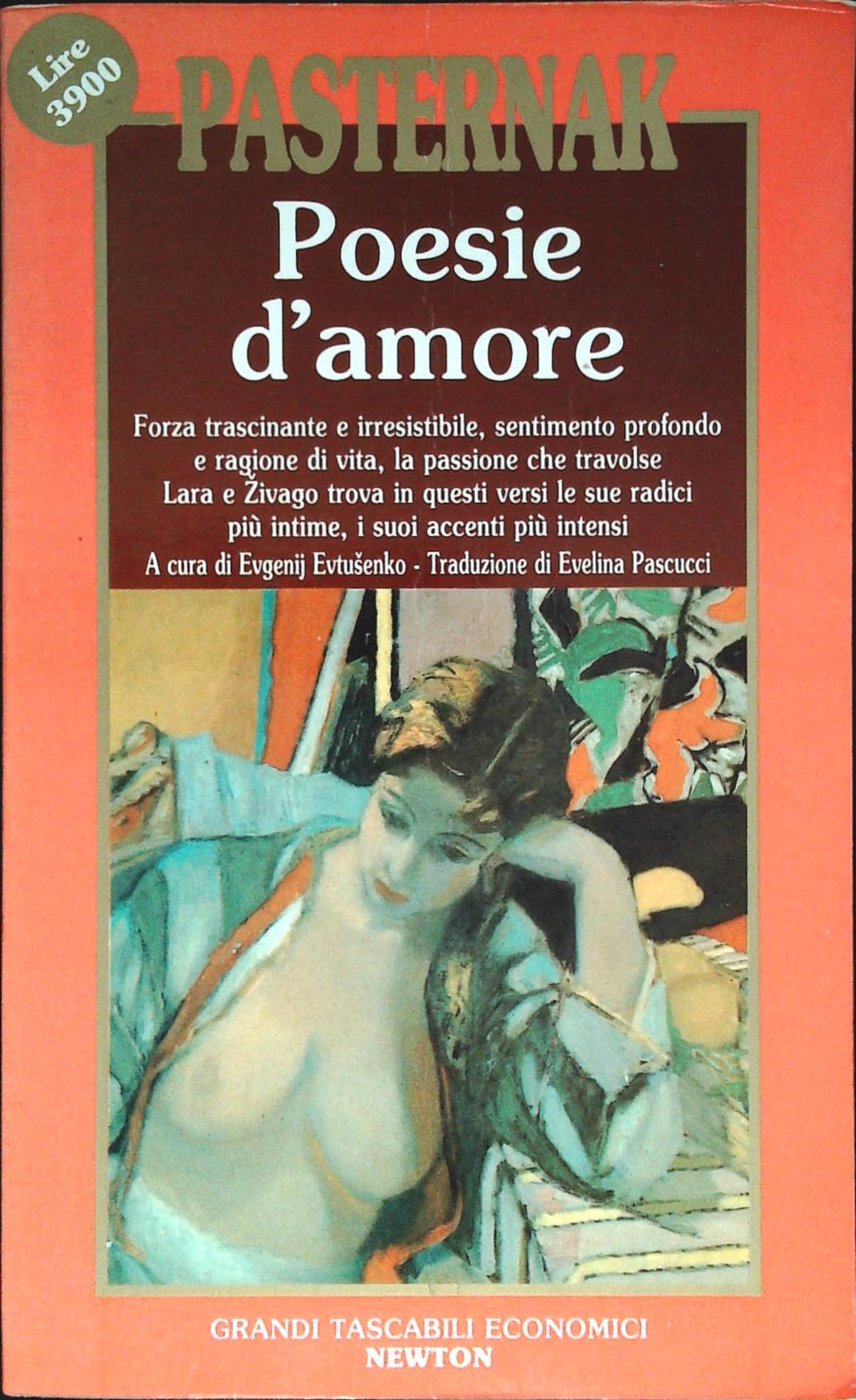 POESIE D'AMORE - PASTERNAK - NEWTON 1990 - OUTLET DEL LIBRO