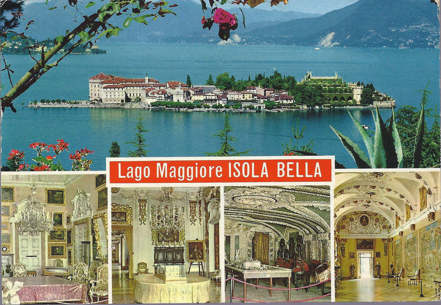 ISOLA BELLA - LAGO MAGGIORE - 5 VEDUTE - V1985