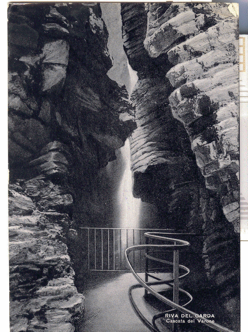 RIVA DEL GARDA - CASCATA DEL VARONE V1955