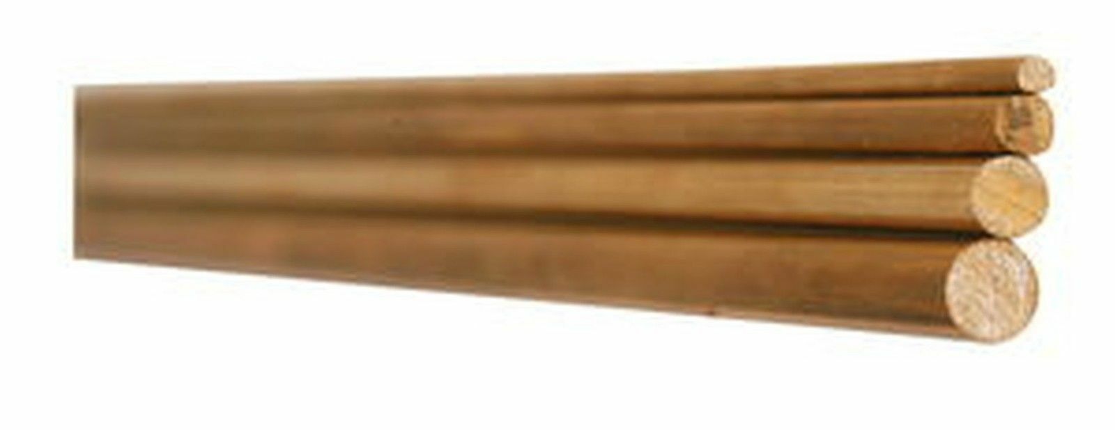 TONDINO OTTONE DIAM 2 MILLIMETRI - L=242 MILLIMETRI - CONF. 1 PEZZO