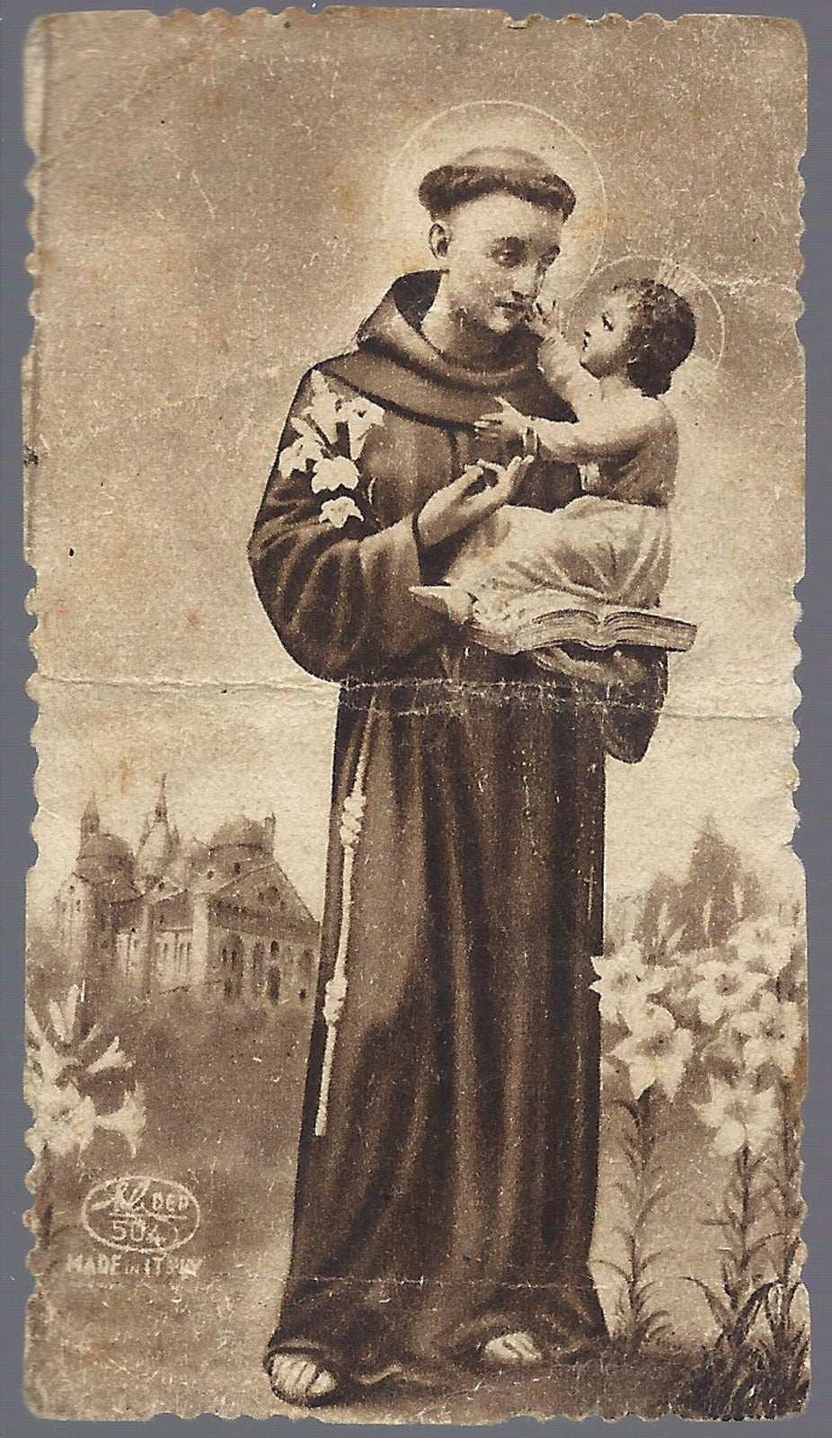 S. ANTONIO DA PADOVA - SANTINO- AS015-231 - Ed. Eb serie Sep