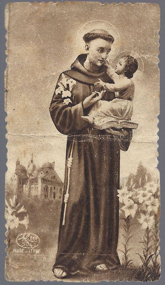 S. ANTONIO DA PADOVA - SANTINO- AS015-231 - Ed. Eb serie Sep