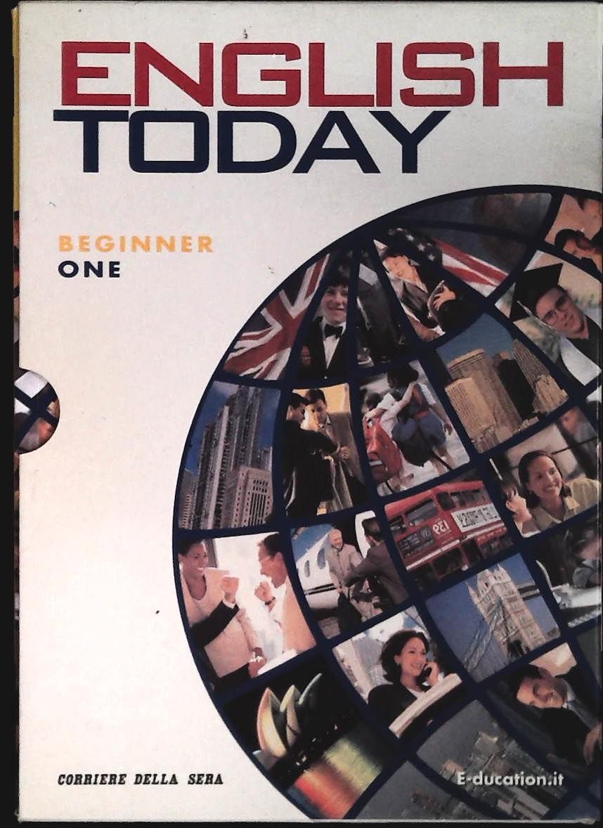 ENGLISH TODAY N. 1 - BEGINNER LEVEL ONE - DVD CON LIBRO E CD AUDIO