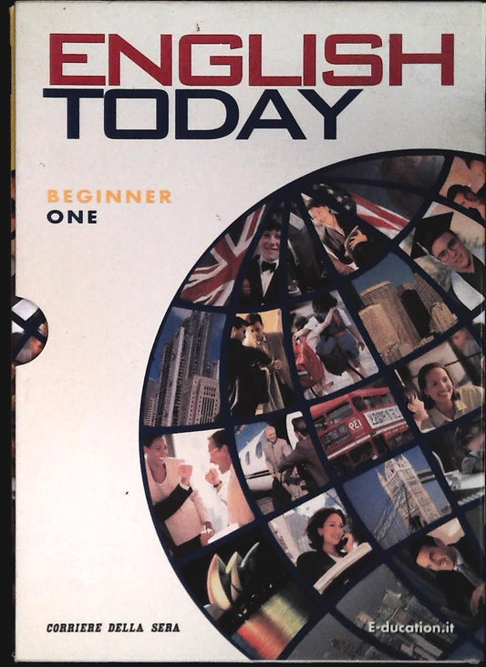 ENGLISH TODAY N. 1 - BEGINNER LEVEL ONE - DVD CON LIBRO E CD AUDIO